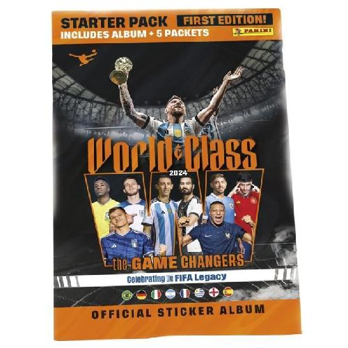 Jeu De Stickers Album de stickers + pochettes - PANINI - FIFA WORLD CLASS 2024 STICKERS