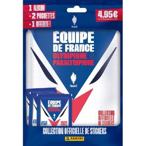 Jeu De Stickers Album de stickers + pochettes - PANINI - JO 2024 Equipe de France