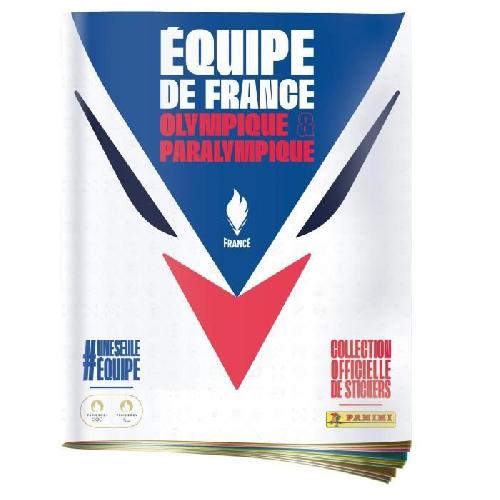 Jeu De Stickers Album de stickers + pochettes - PANINI - JO 2024 Equipe de France