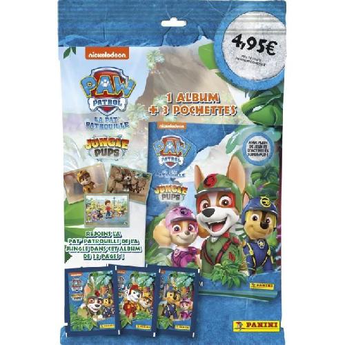 Jeu De Stickers Album - PANINI - La Pat' Patrouille Mission Jungle - 184 stickers