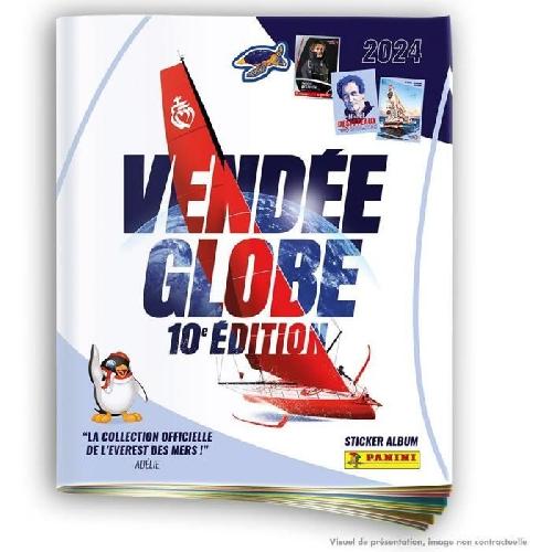 Jeu De Stickers Album - PANINI - Vendée Globe - Stickers et poster