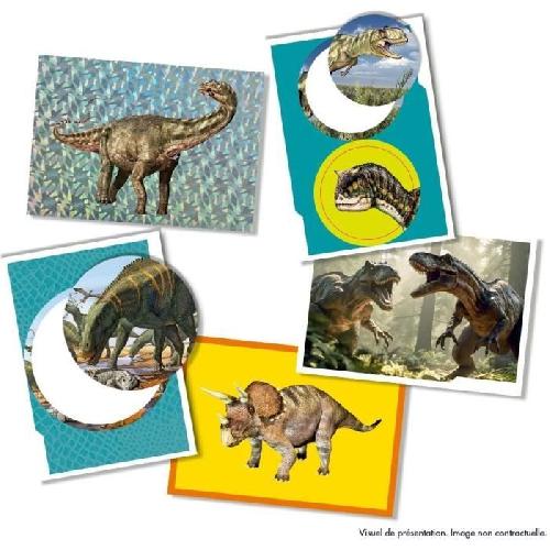 Jeu De Stickers Album pour cartes a collectionner - PANINI - DINOS NATIONAL GEOGRAPHIC KIDS - PANINIPEDIA