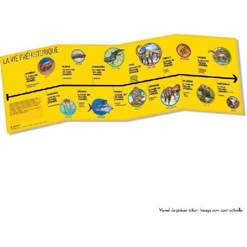 Jeu De Stickers Album pour cartes a collectionner - PANINI - DINOS NATIONAL GEOGRAPHIC KIDS - PANINIPEDIA
