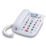 Telephone Fixe - Pack Telephones Alcatel TMax 20 Blanc Telephone Filaire Senior