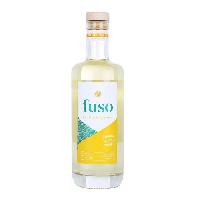 Alcool Fuso Jaune (Ananas. Sureau. Vanille) - Liqueur Apéritive a base de rhum - 17%vol - 50cl
