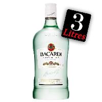 Alcool Rhum Bacardi Carta Blanca - Rhum blanc - Puerto Rico - 37.5%vol - 300cl