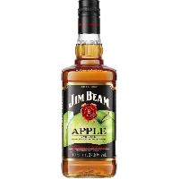 Alcool Whiskey Jim Beam Apple - Whisky Aromatisé a la Pomme - 32.5% Vol. - 70 cl