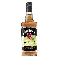 Alcool Whiskey Jim Beam Apple - Whisky Aromatisé a la Pomme - 35% - 70 cl