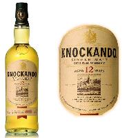 Alcool Whisky écossais avec étui 70cl Knockando