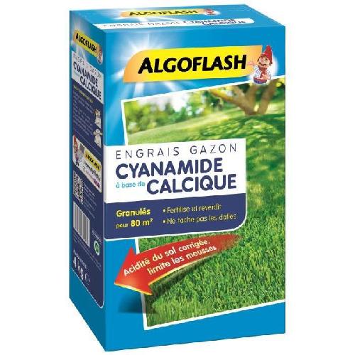 Engrais ALGOFLASH Engrais Gazon Cyanamide - 4kg