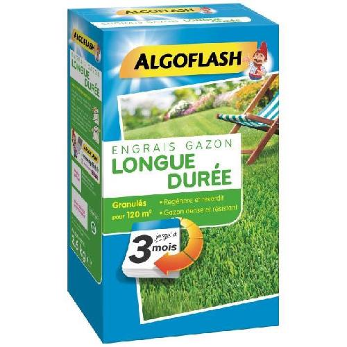 Engrais ALGOFLASH Engrais Gazon Longue duree 3 mois - 3.6kg