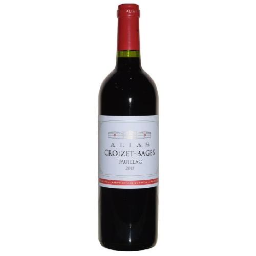 Vin Rouge Alias de Croizet Bages 2015 Pauillac - Vin rouge de Bordeaux