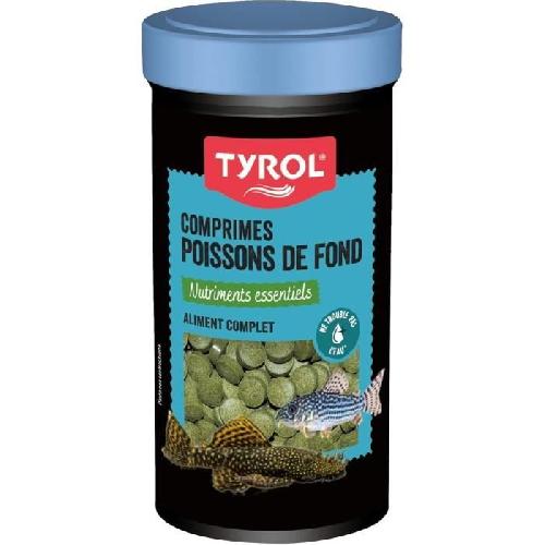 Aliment Pellicule - Comprime Alimentaire Aliment complet en comprimes - TYROL - 362890 - Poissons de fond - 250 ml