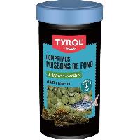 Alimentation - Croquettes Aliment complet en comprimés - TYROL - 362890 - Poissons de fond - 250 ml