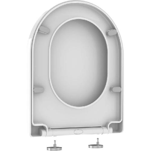 Abattant Wc - Rehausseur ALLIBERT Abattant de toilette Kobeo - Blanc brillant