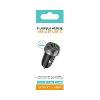 Allume Cigare - Prise Allume-cigare Adaptateur allume-cigare USB A et USB C Fast charge 36W SD
