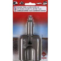 Allume Cigare - Prise Allume-cigare Adaptateur Double prise allume-cigare 12V 2x1A Max
