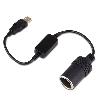 Allume Cigare - Prise Allume-cigare Convertisseur Prise Usb 5V - Prise Allume Cigare 12V 8W
