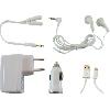 Allume Cigare - Prise Allume-cigare Kit voyage allume-cigare - 220V - cable Iphone - ecouteurs