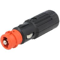 Allume Cigare - Prise Allume-cigare Prise Allume-cigare Male 12V 15A Avec fusible et Diode LED ADNAUTO150D