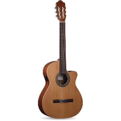 ALMANSA Guitare classique Espagnole 4-4 Cutaway modele 400CTWEZ - Serie Estudio