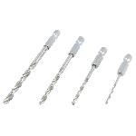 ALPEN - 4 Forets de 2 a 5mm avec portant ALPEN - 4 Forets de 2 a 5mm avec portant