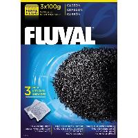 Amenagement Technique De L'habitat FLUVAL Lot de 3 charbons 100 g - Pour aquarium