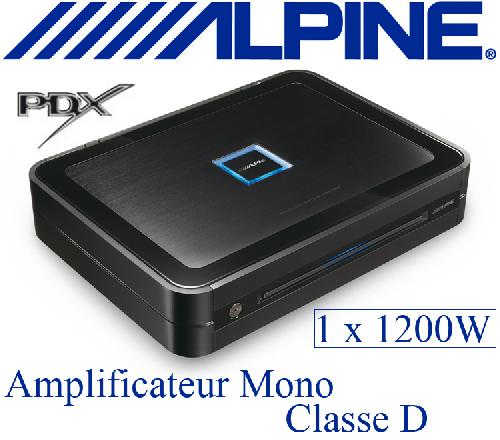 Amplificateur Alpine PDX-M12 1200W