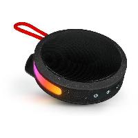 Amplificateur - Enceintes Enceinte Bluetooth ronde BIGBEN PARTY - 15W - Noir et rouge