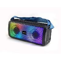 Amplificateur - Enceintes Enceinte lumineuse bluetooth - INOVALLEY - HP345-B - 10W - LEDs - Bluetooth V5.3 - Micro - TWS - FM - USB 2.0 - micro SD - AUX-IN