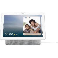 Amplificateur - Enceintes GOOGLE Nest Hub Max - Enceinte connectée - Gris clair