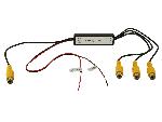 Radar Et Camera De Recul - Aide A La Conduite Amplificateur et repartiteur de signal video 3 canaux 1x RCA vers 3x RCA