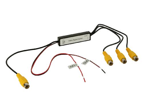 Radar Et Camera De Recul - Aide A La Conduite Amplificateur et repartiteur de signal video 3 canaux 1x RCA vers 3x RCA