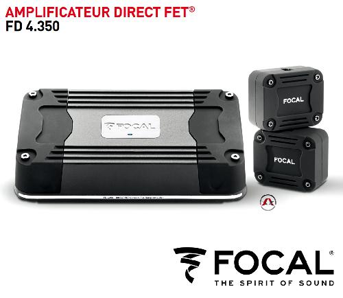 Amplificateur Focal FD 4.350 4 canaux -> FDS4.350