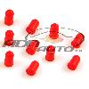 Ampoule - Eclairage Tableau De Bord 10 Caches Ampoules T5 - Rouge - 5mm pour tableau de bord