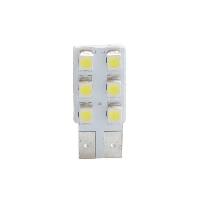 Ampoule - Eclairage Tableau De Bord 2 Ampoules LED T10 W5W 12V 0.6W Blanc