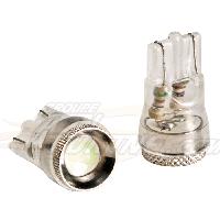 Ampoule - Eclairage Tableau De Bord 2 Ampoules T10 - LED - 12V - Wedgebase - Blanc - BC Corona