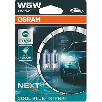 Ampoule - Eclairage Tableau De Bord 2 ampoules W5W Cool Blue Intense 12V OSRAM x10