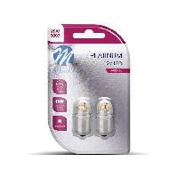 Ampoule - Eclairage Tableau De Bord Ampoules Led X 2 - R5W. 12-24V 5X2835Smd 1W. Canbus. Blanc -Lb833W-02B Platinum-