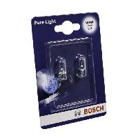 Ampoule - Eclairage Tableau De Bord BOSCH Ampoule Pure Light 2 W5W 12V 5W