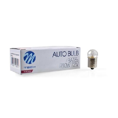 Ampoules BA 12V Ampoule Graisseur G18 Ba15s R10W 12v 10w Clear x10