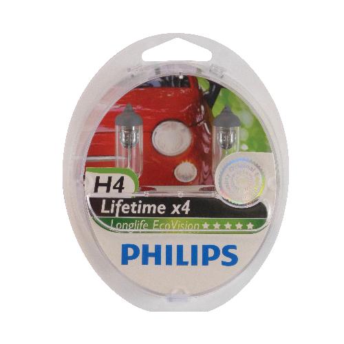Ampoules H4 12V ampoule H4 EcoVision LL S2 - Philips