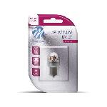 Ampoules BA 12V Ampoule Led X 1 - Ba15S 15X2835 Smd Canbus Rouge 12-24V -L826R Platinum-
