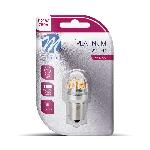 Ampoules BA 12V Ampoule Led X 1 - Ba15S 15X2835Smd Canbus 12-24V Blanc -Lb826W-01B Platinum-