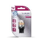Ampoules BA 12V Ampoule Led X 1 - T20 W21W. 12-24V 15X2835Smd. Canbus. Orange -Lb828Y-01B Platinum-