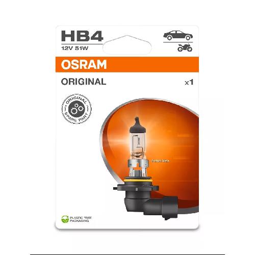 Ampoules HB4 12V Ampoule Osram Original Hb4 X1 12V Eco Packaging