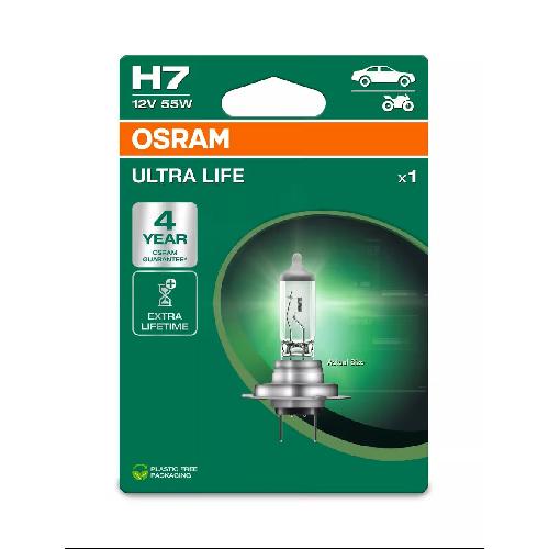 Ampoules H7 12V Ampoule Osram Ultralife H7 X1 12V Eco Packaging