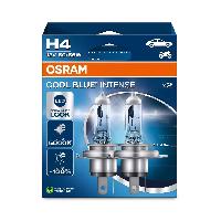 Ampoule Phare - Ampoule Feu - Ampoule Clignotant 2 Ampoules Cool Blue Intense H4 12V Eco Packaging Ampoule Phare - Ampoule Feu - Ampoule Clignotant 2 Ampoules Cool Blue Intense H4 12V Eco Packaging