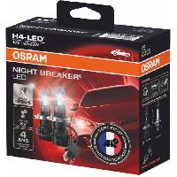 Ampoule Phare - Ampoule Feu - Ampoule Clignotant 2 ampoules H4 Night breaker LED 12V OSRAM--