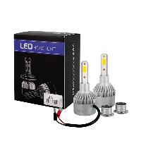 Ampoule Phare - Ampoule Feu - Ampoule Clignotant 2 Ampoules Led H3 80w 9A 32v 10000 Lumens 6500k